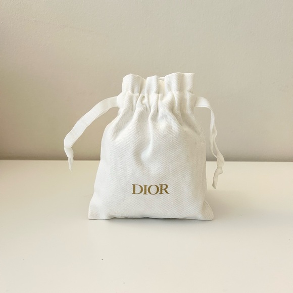 Dior Handbags - 🌟SOLD🌟DIOR Cosmetic Make Up Drawstring Pouch